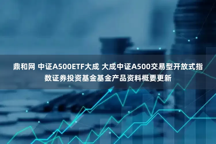 鼎和网 中证A500ETF大成 大成中证A500交易型开放式指数证券投资基金基金产品资料概要更新